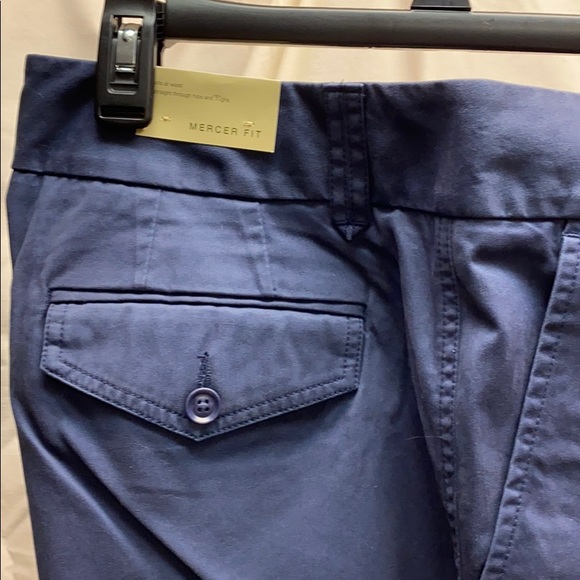 14P Eddie Bauer capris navy blue - Mercer fit NWT - Picture 4 of 4